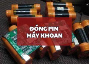 đóng pin máy khoan