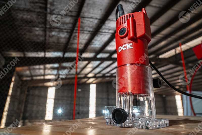 Máy phay/soi 350W DCK KMP02-6