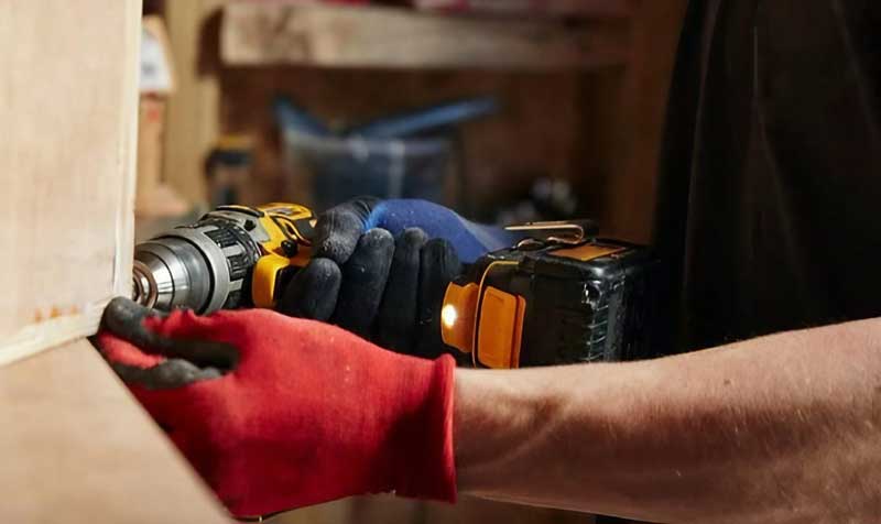 So sánh máy vặn vít và máy khoan bắt vít: Lực siết