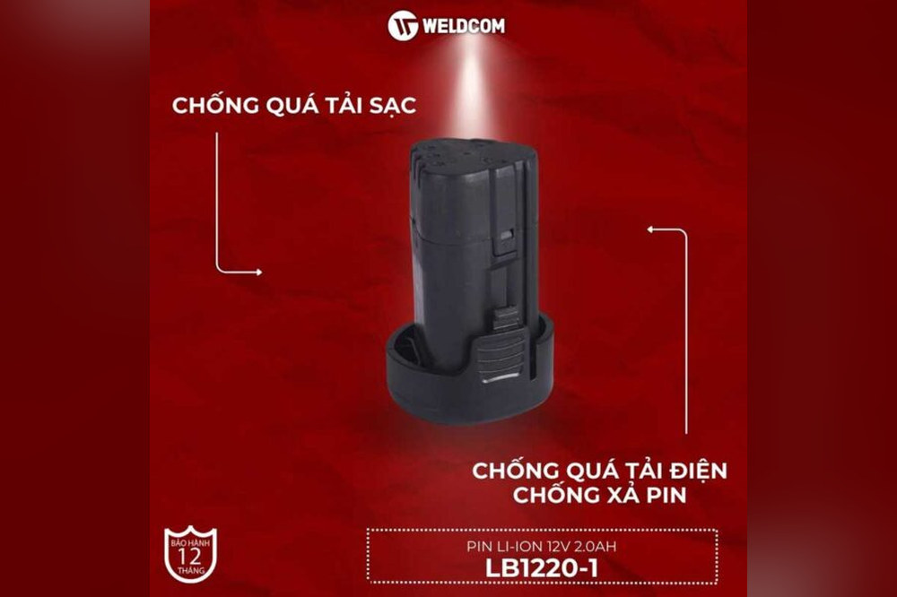 Sự khác nhau của chân pin máy khoan DCK 12V và 20V